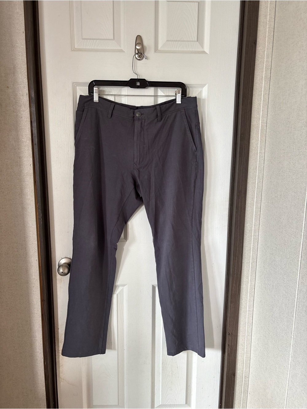 Good Man Brand Straight Fit Chinos - Charcoal Gray